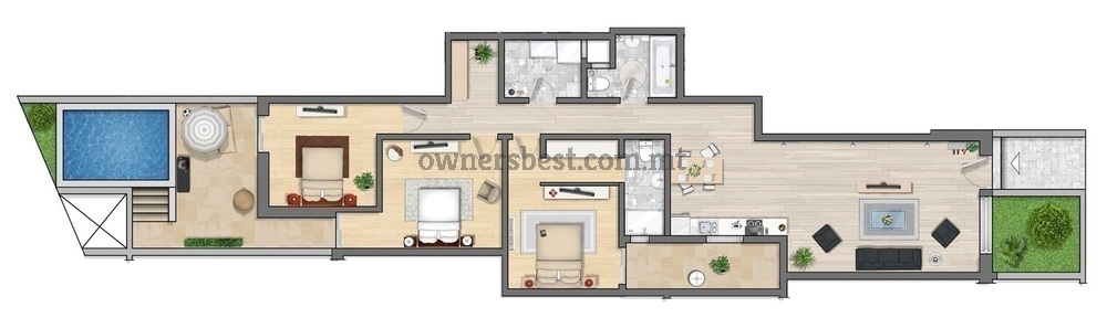 maisonette-in-qawra