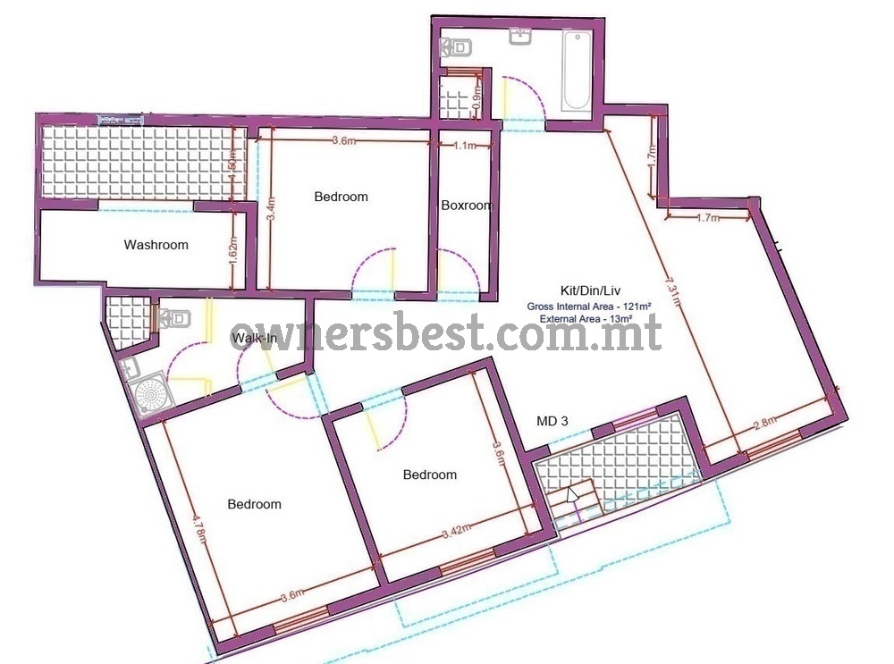 maisonette-in-marsaxlokk