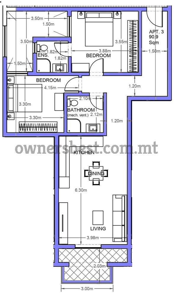 apartment-in-birkirkara