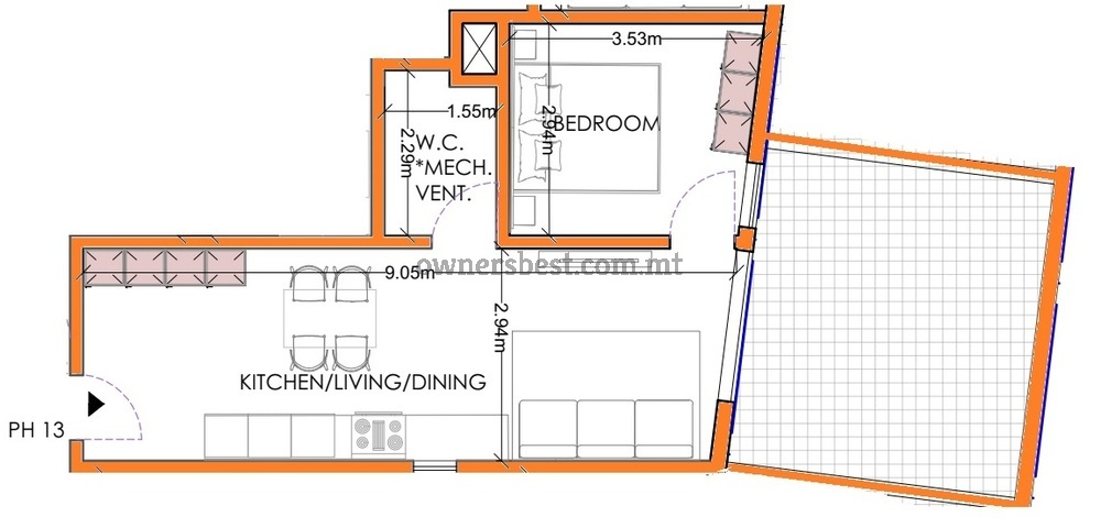 penthouse-in-mosta