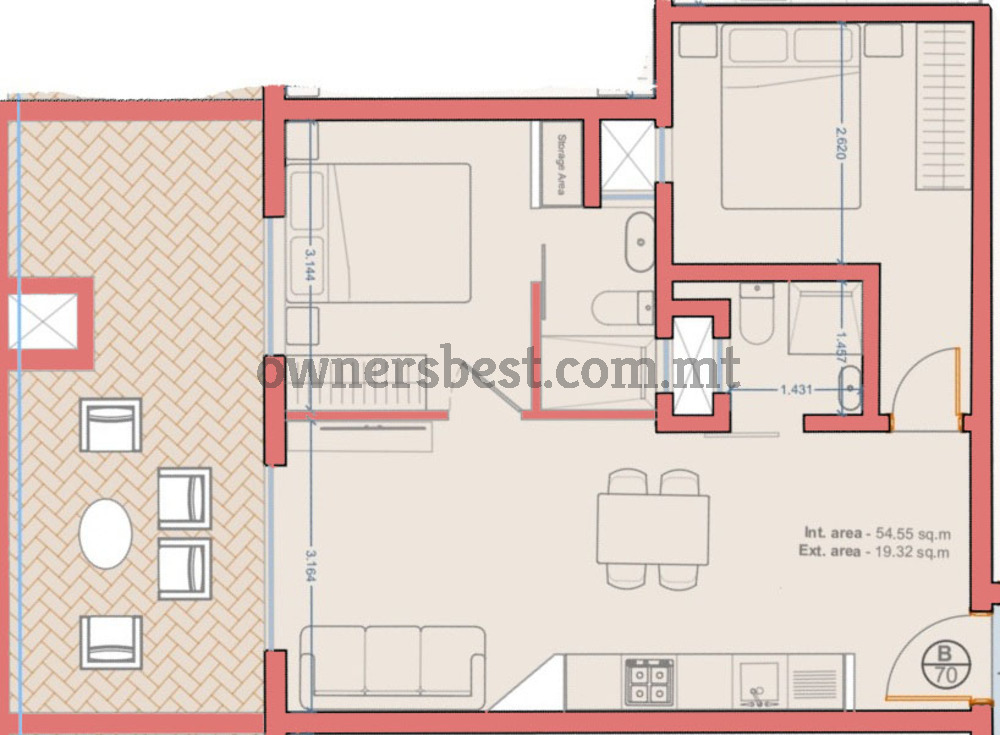 penthouse-in-bugibba