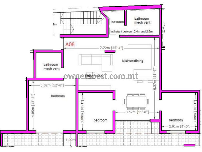Apartment in Il-Mosta from Ownersbest.com.mt – €396,000